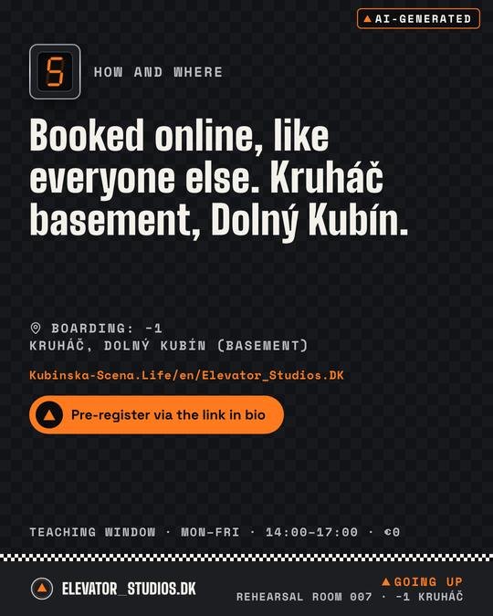 The Teaching Window in five slides · 5/5. Elevator_Studios.DK visual, AI-generated.